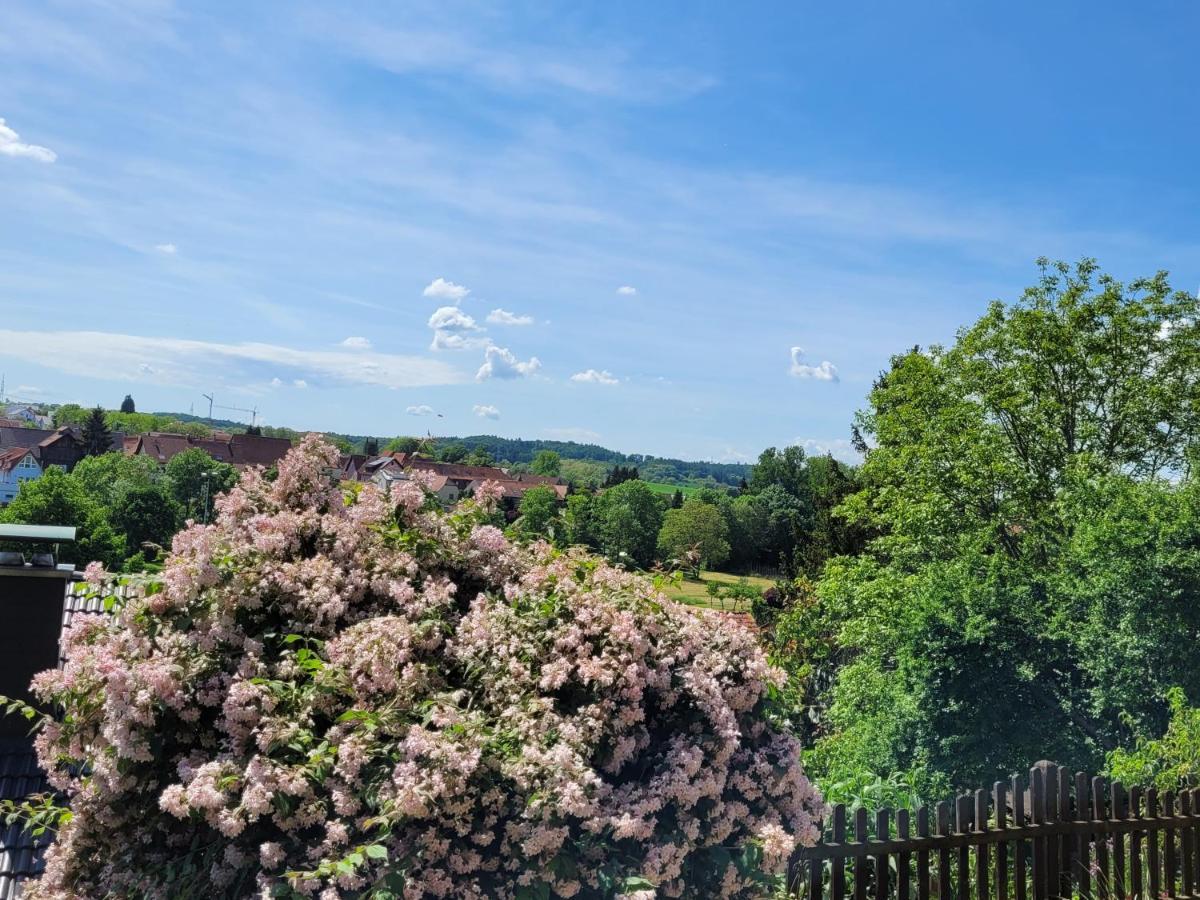 Ferienwohnung Kraichgaublick Angelbachtal Buitenkant foto